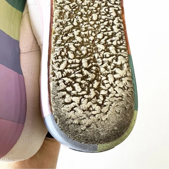 Superga Pastel Colorblock Platform Sneakers Canvas Women’s Size 39.5‎ EU 8.5 Uni - Picture 11 of 12